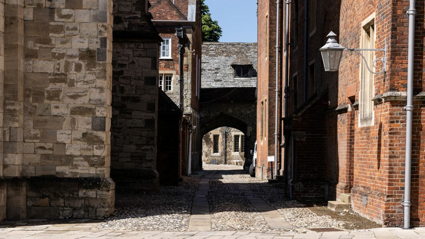 Medieval buildings location shoot 